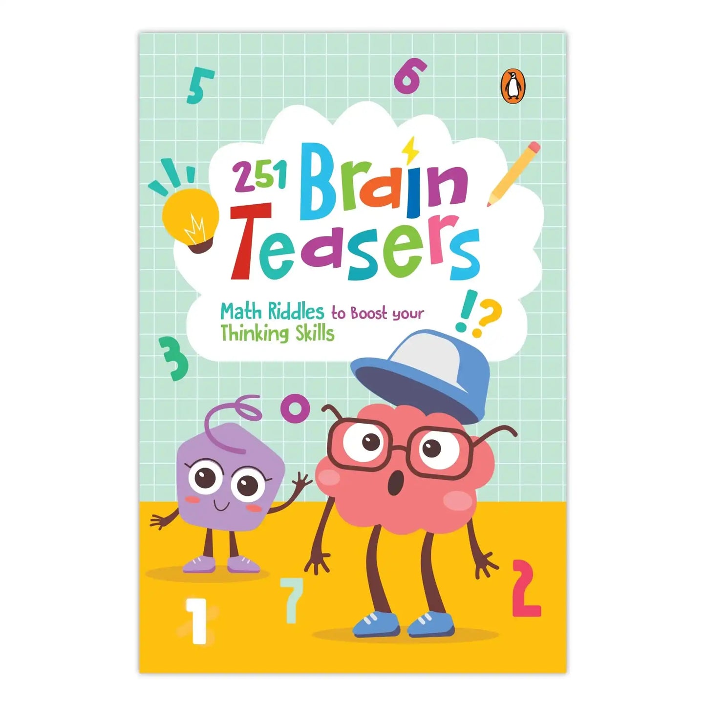 Brain Teasers: 251 Math Riddles To Boost Your Thinking Skills (4 Colour)