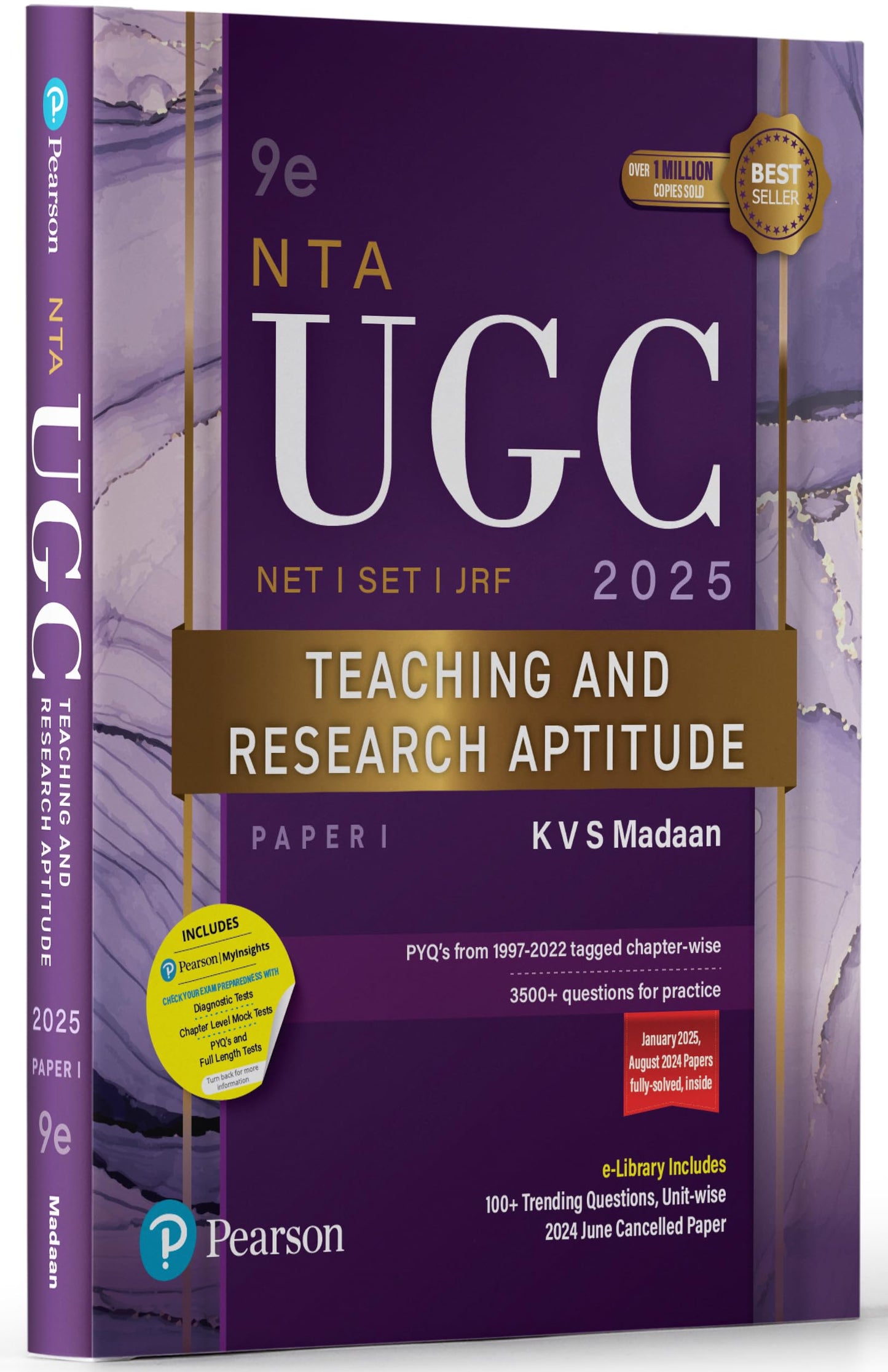Pearson Nta UGC Net 2025 Paper 1:Teaching & Research Aptitude