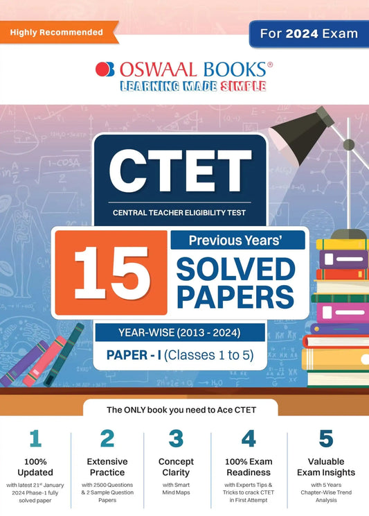 Oba Ctet 15 Yrs Solved Paper -1