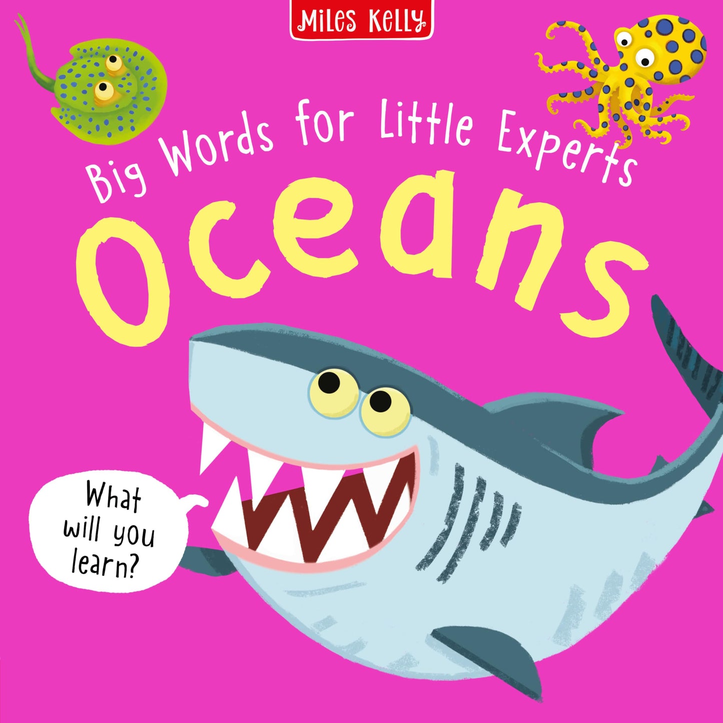 Oceans: A First Word Picture Book of Marine Life for Early Learning (Big Words for Little Experts)