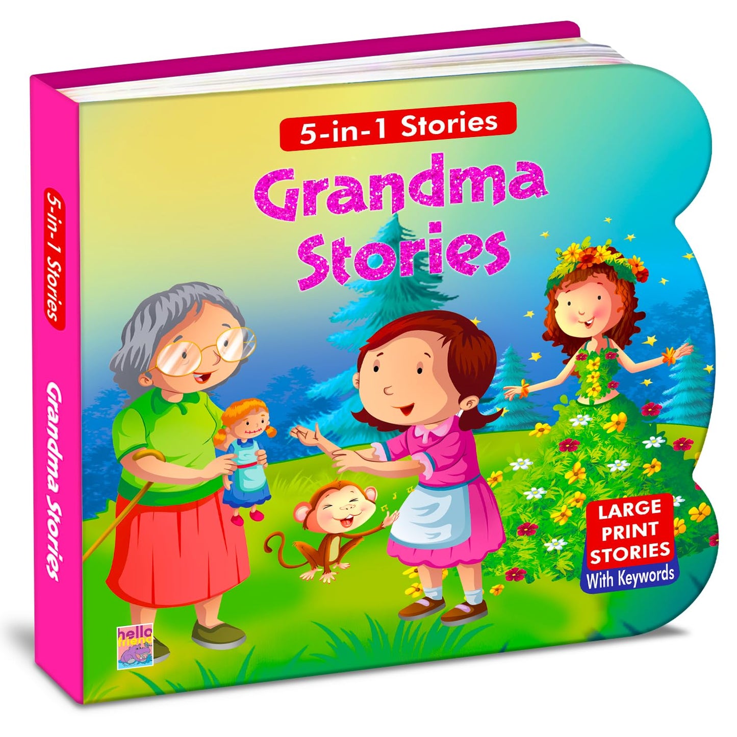 Grandma Stories (Illustrated) - Story Book for Children - English Short Stories - Bedtime Stories - Moral Stories - Read Aloud to Infants, Toddlers ... Kids 6+ Years Old (Famous Illustrated Tales)