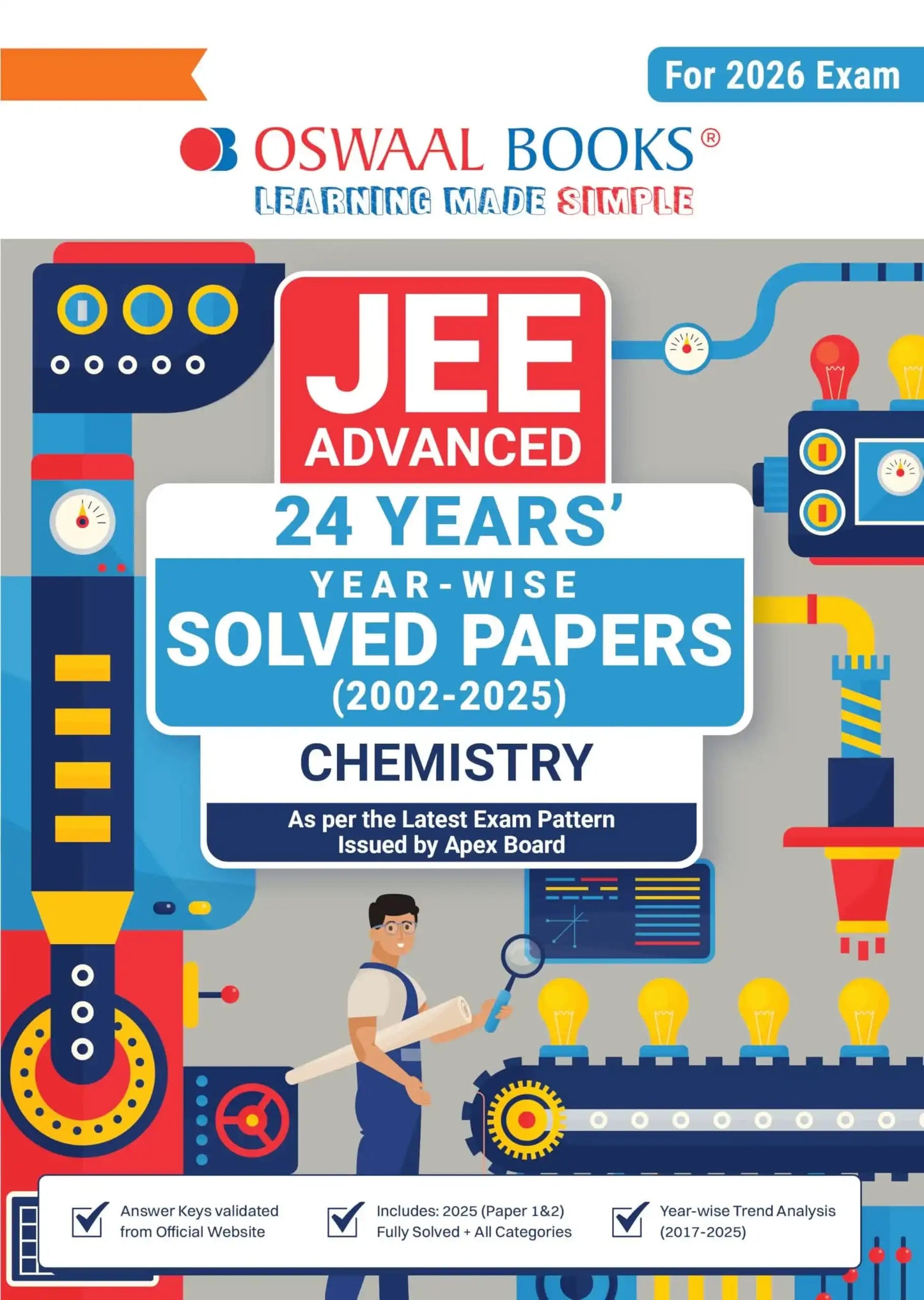 Oba Jee Advance Chemistry 24 Yrs Solved Paper (2026)