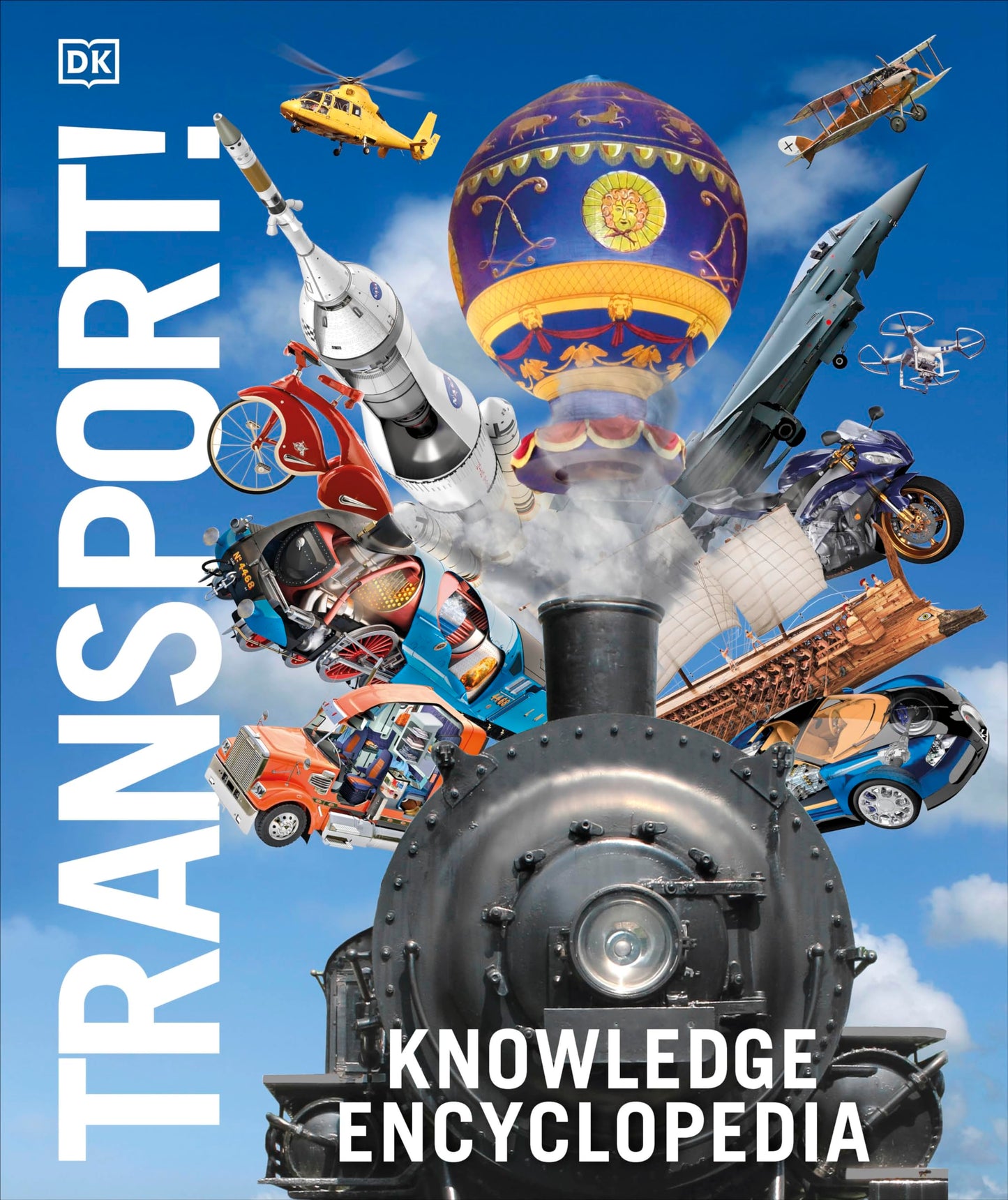 Knowledge Encyclopedia: Transport! | An Illustrated Guide to Cars, Planes, Trains, Ships and Spacecraft & Other Transports| STEM Fun Facts for Kids