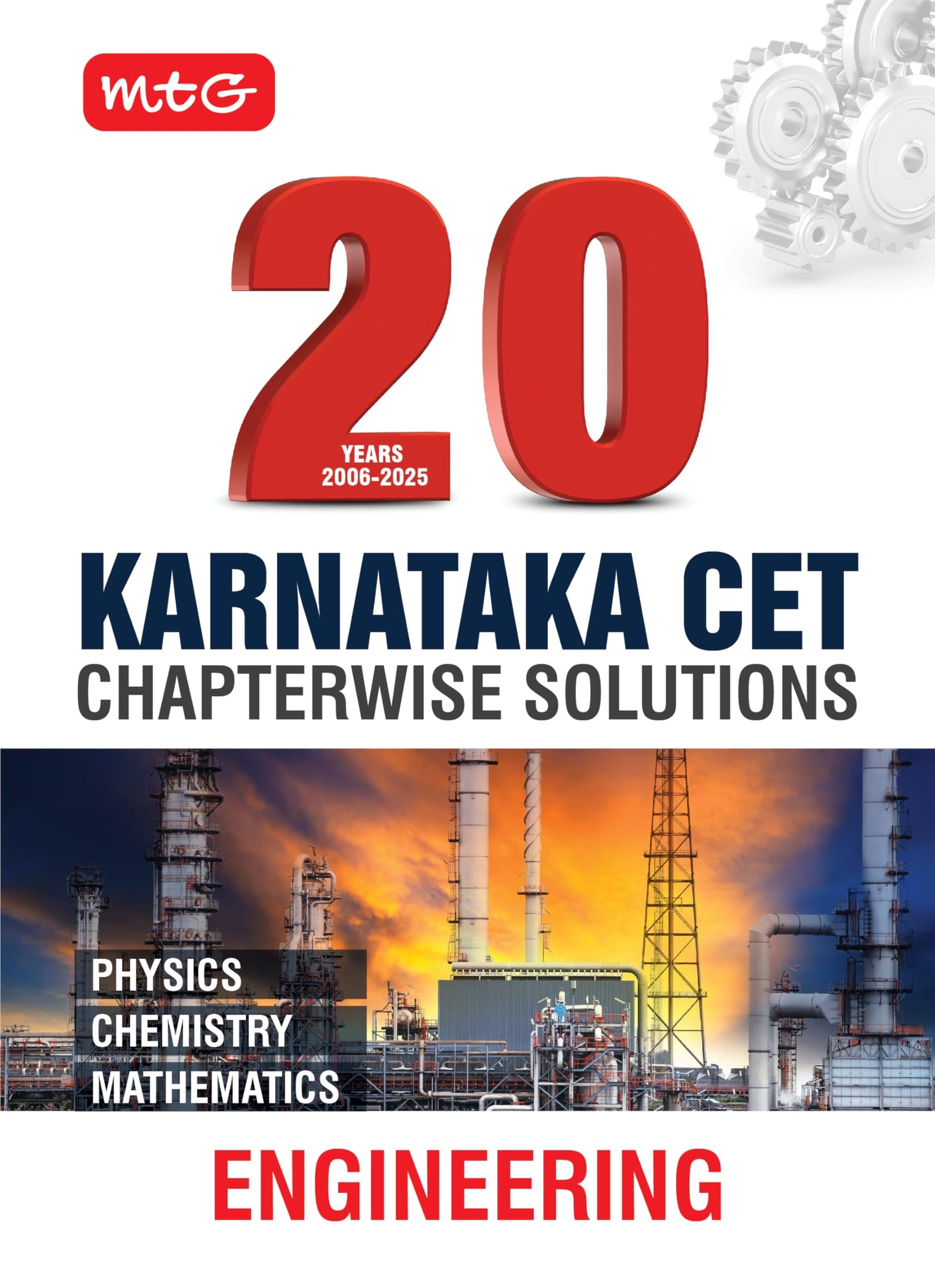 20 Years Karnataka Cet Chapterwise Solutions (Edition10th)