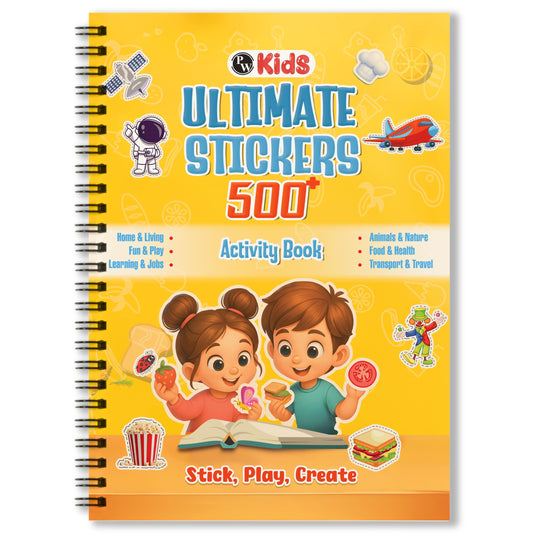 Pw Stick, Play, Create 500+ Ultimate Stickers' Activity Collection