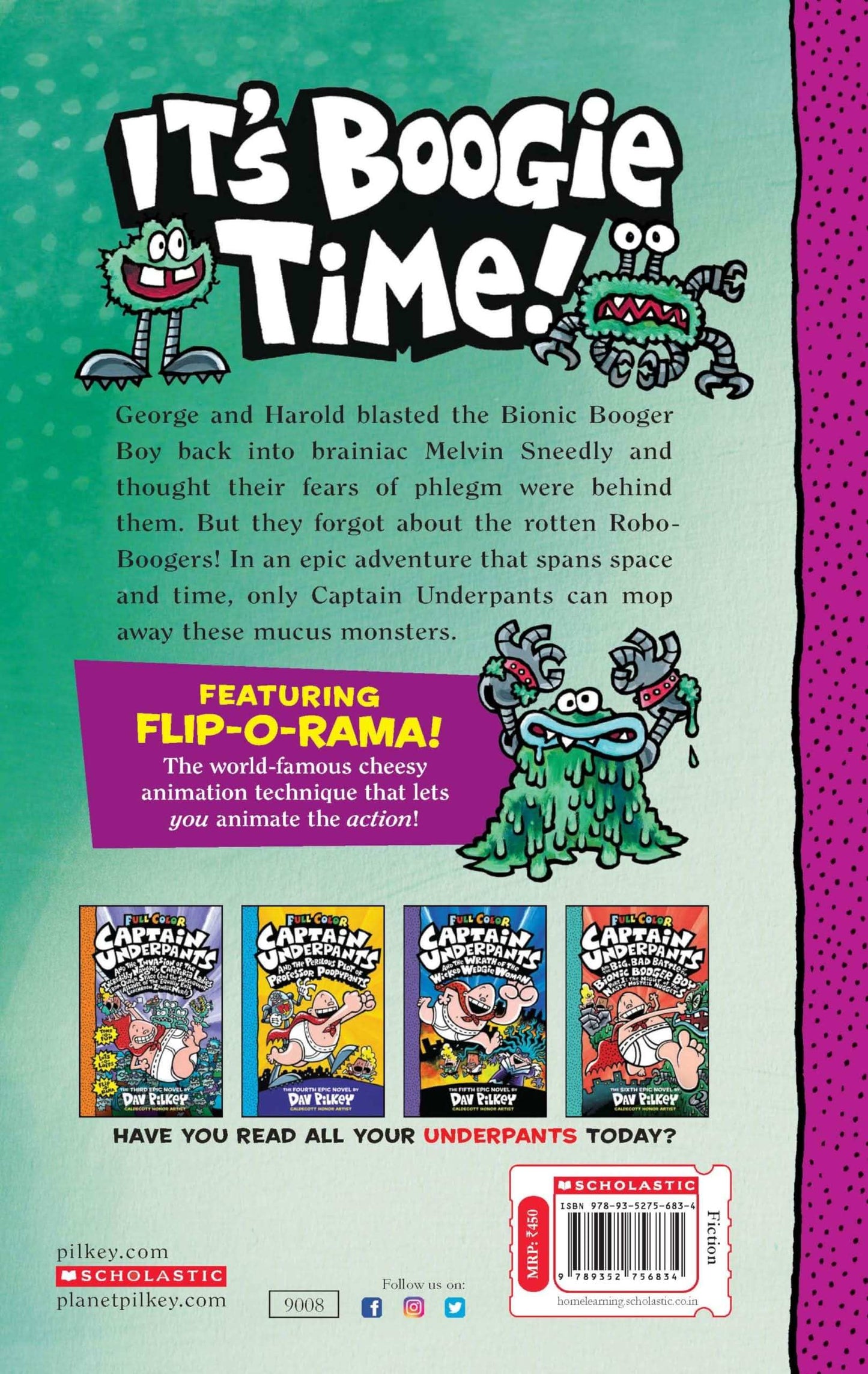 Captain Underpants #07: The Big Bad Battle Of The Bionic Booger Boy Part 2