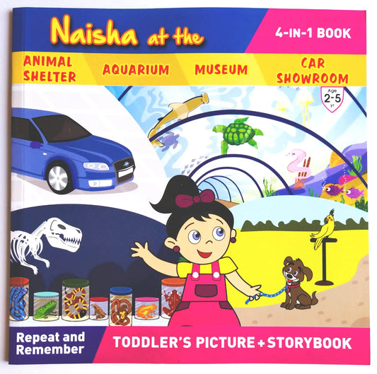 4 In1Naisha At The Animal Shelter,