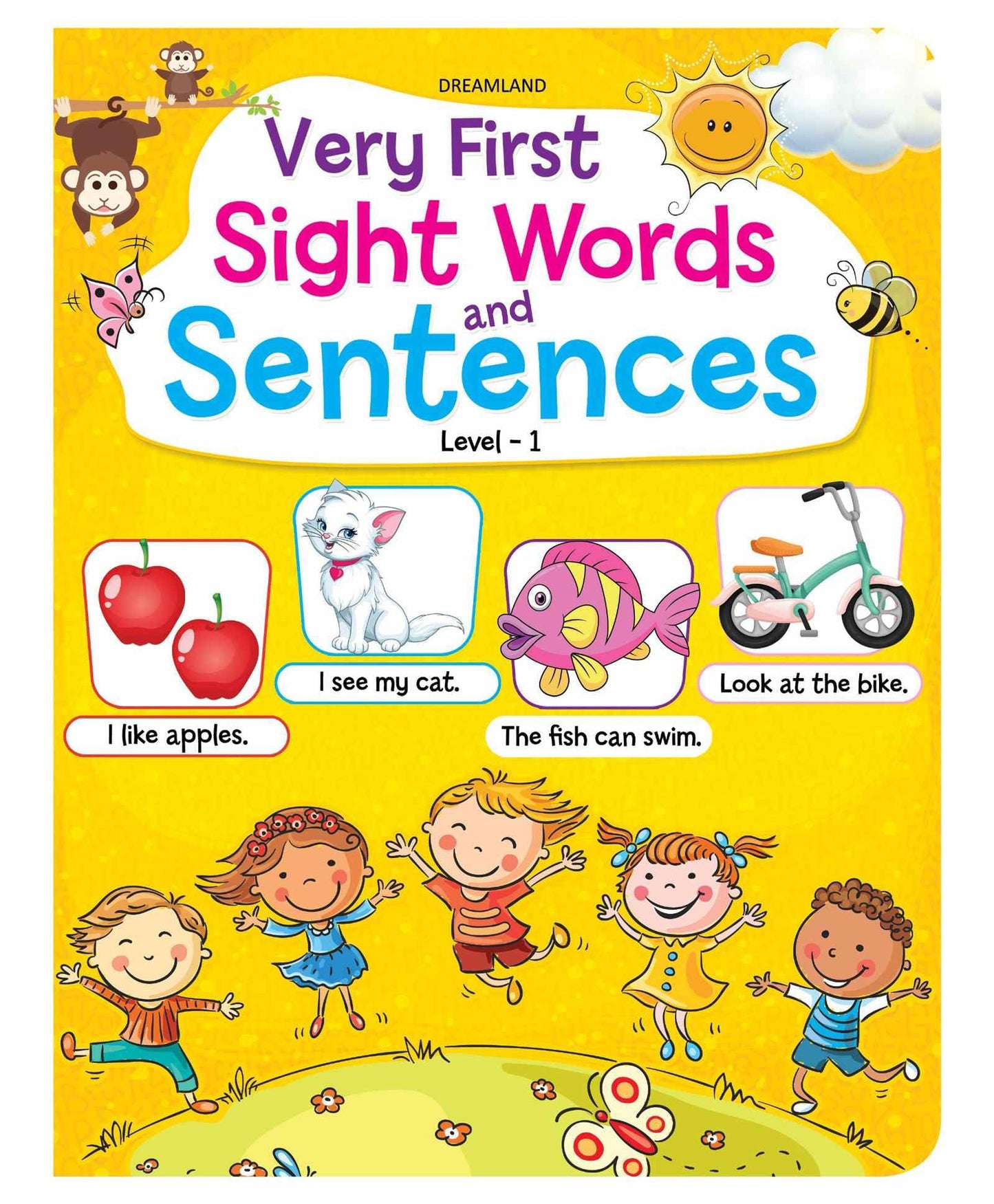 Very First Sight Words Sentences Level - 1