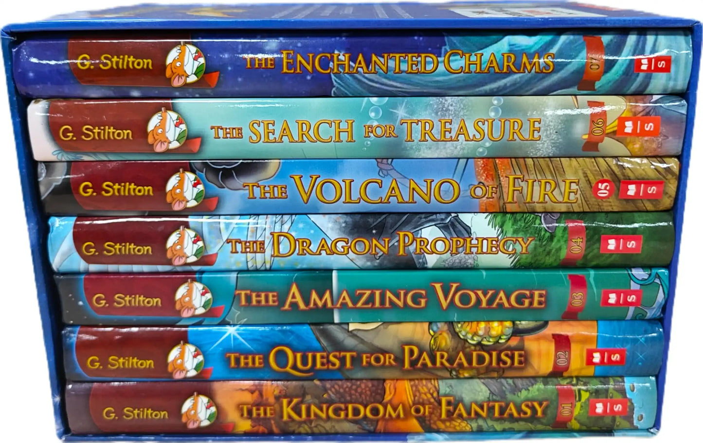 Geronimo Stilton: The Kingdom Of Fantasy (Pack Of 7 Books)