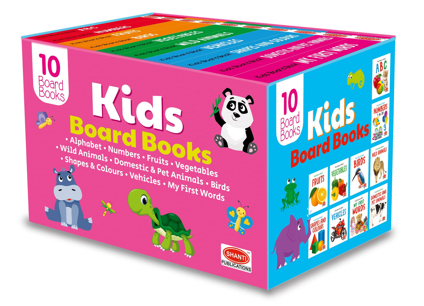 Kids Board Books - BoxSet of 10 Board Books for Kids