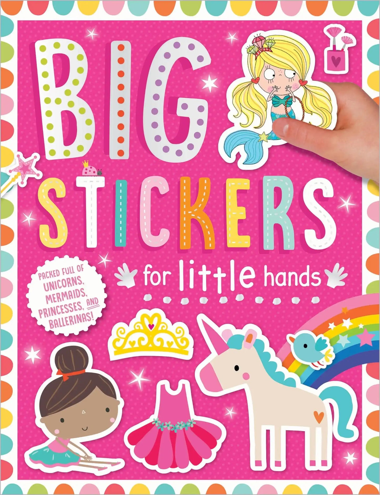 Big Stickers For Little Hands My Unicorns And Mermaids Pink