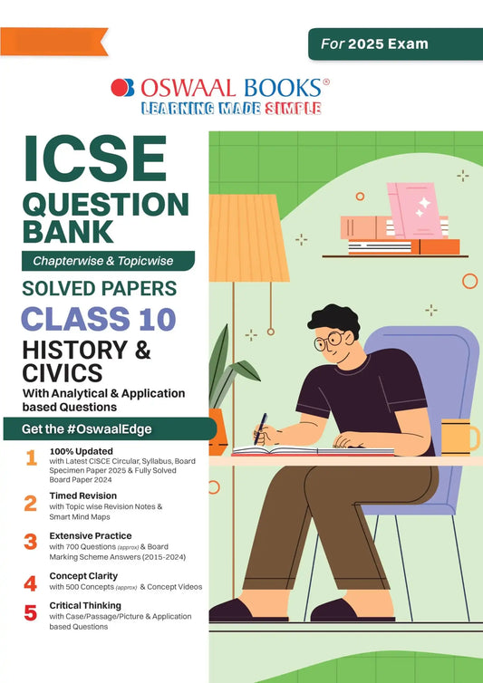 Oba Icse Qb History & Civics Bk 10 (2025)