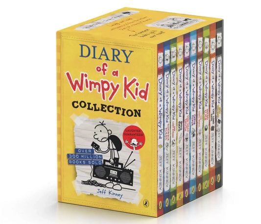 Diary Of A Wimpy Kid Collection (1-10 Boxset)