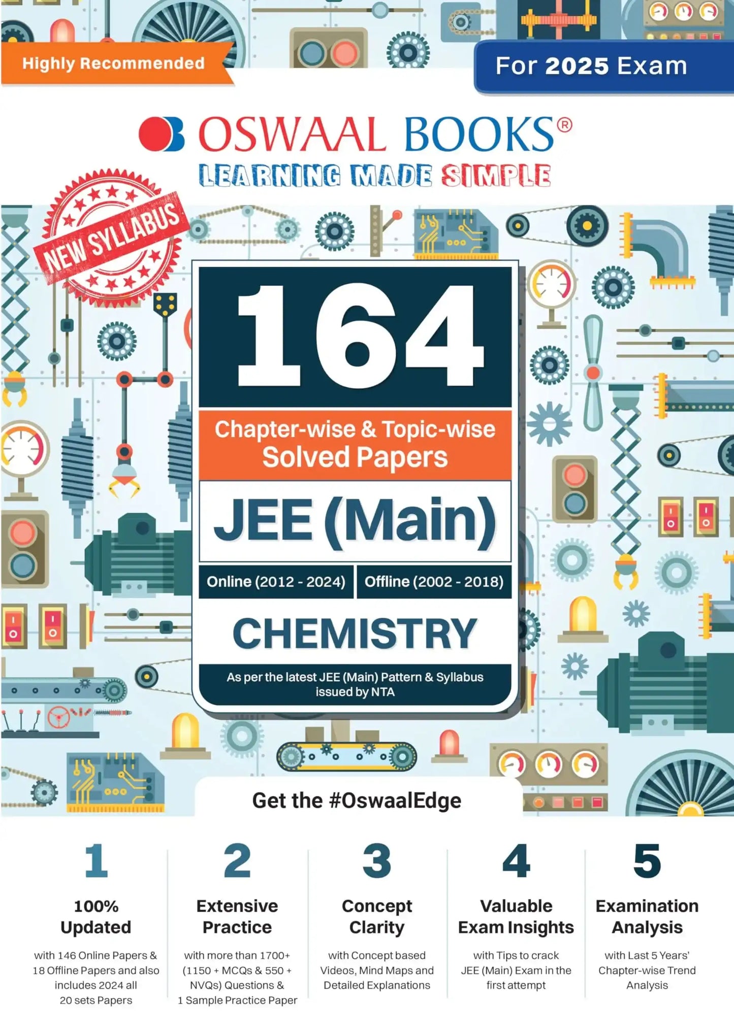 Oba Jee Main 164 C/W & T/W Chemistry Solved Paper (2025)