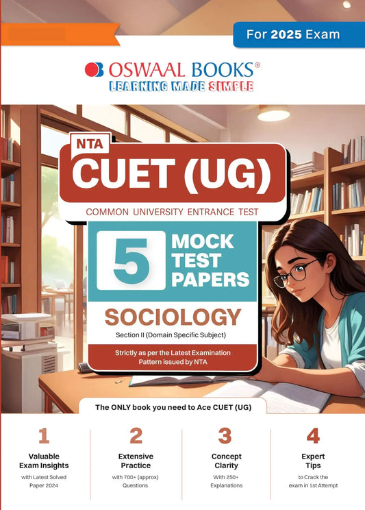 Oba Nta Cuet Ug Mock Test Papers Sociology (2025)