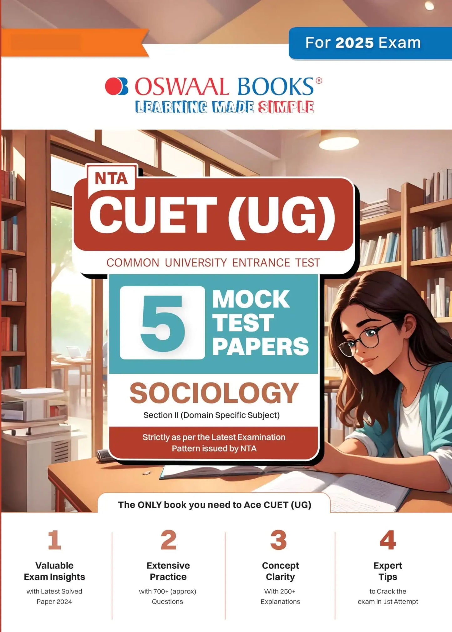 Oba Nta Cuet Ug Mock Test Papers Sociology (2025)
