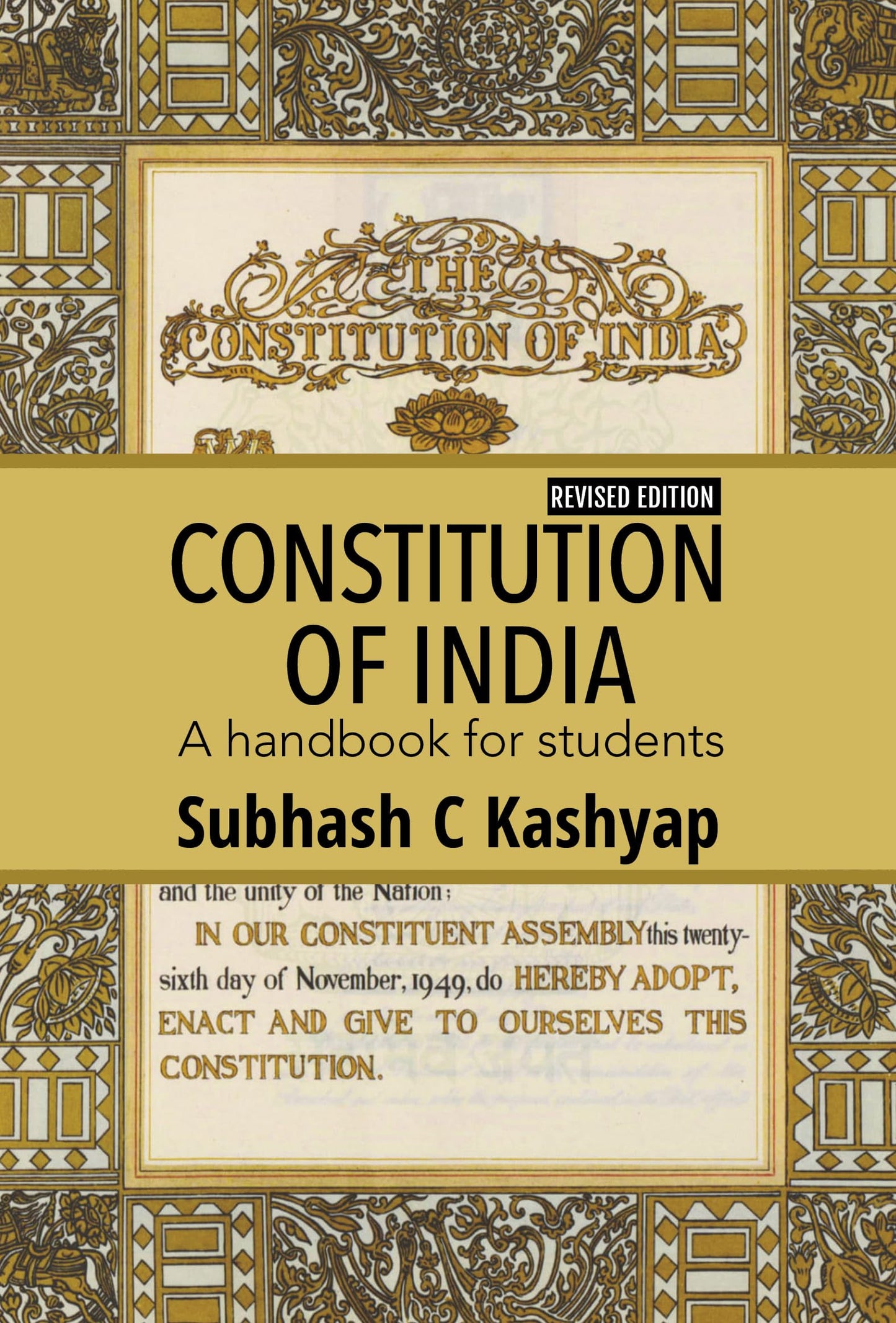 Constitution  Of India: A Handbook For Students