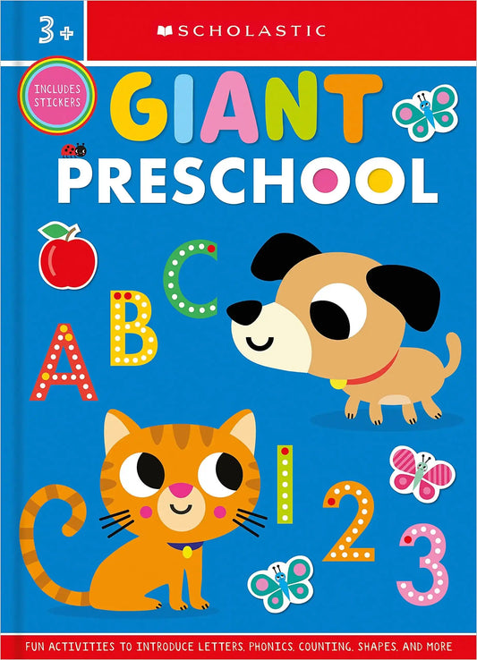 Giant Preschool Workbook: Scholastic Early Learners (Workbook)