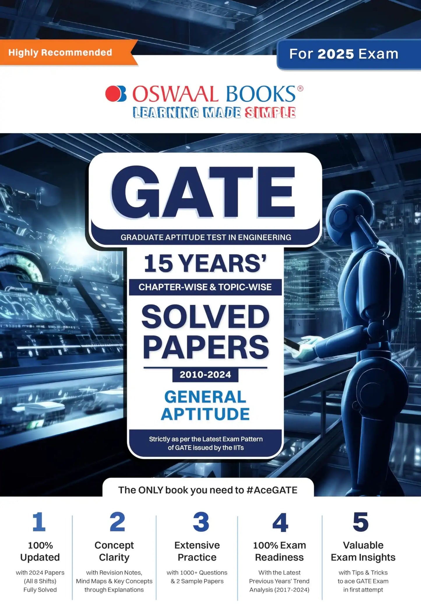 Oba Gate 15 Years Solved Papers General Aptitude (2025)