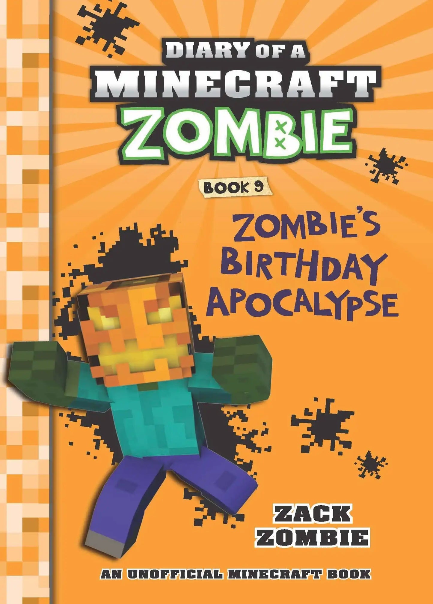 Diary Of A Minecraft Zombie #09: Zombie'S Birthday Apocalypse(Pb Edition)