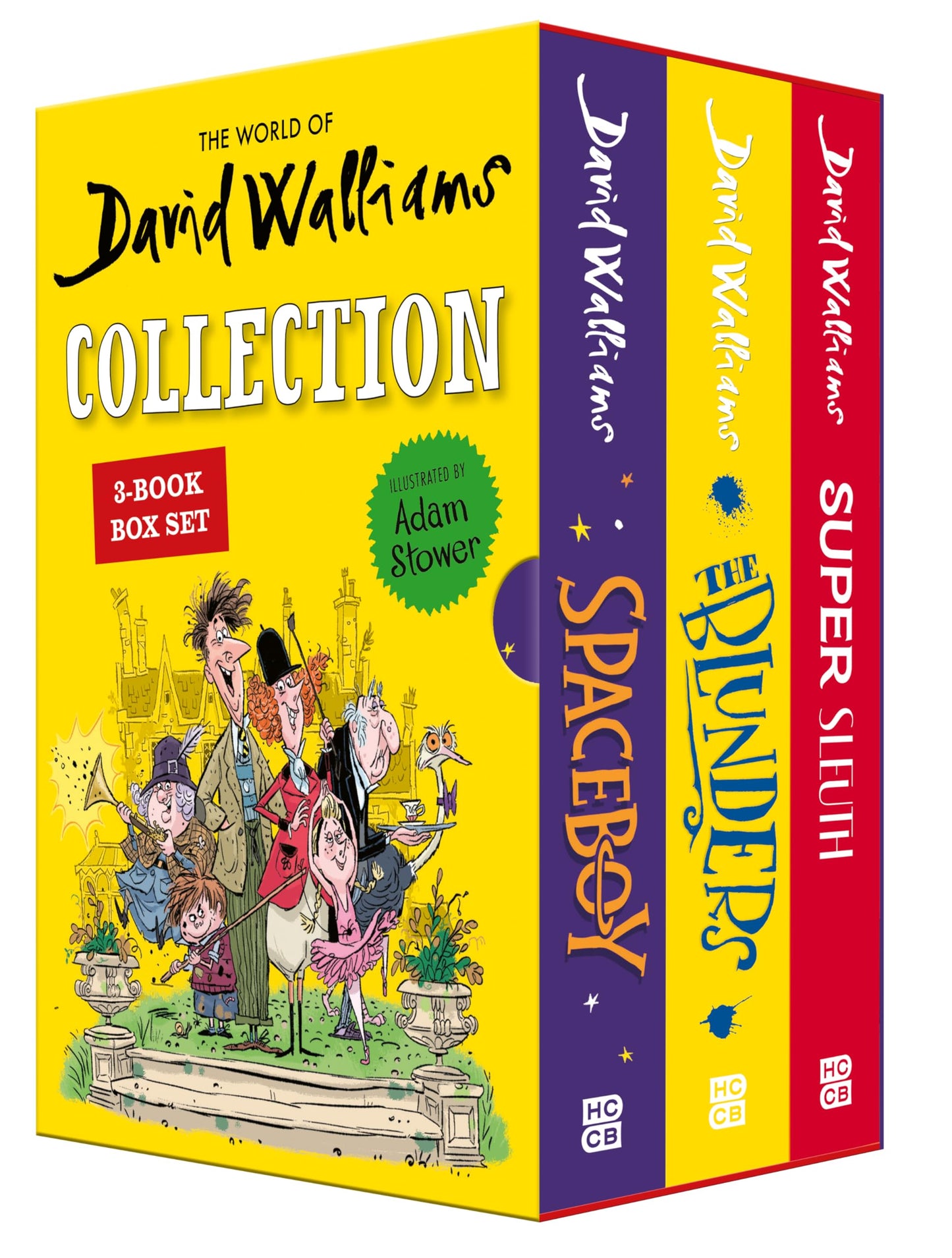 David Walliams Collection - A 3 Book Box-Set