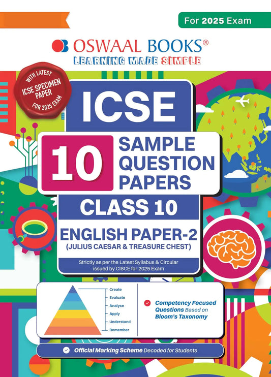 Oba Icse Sqp Eng Literature  Bk 10 (2025)