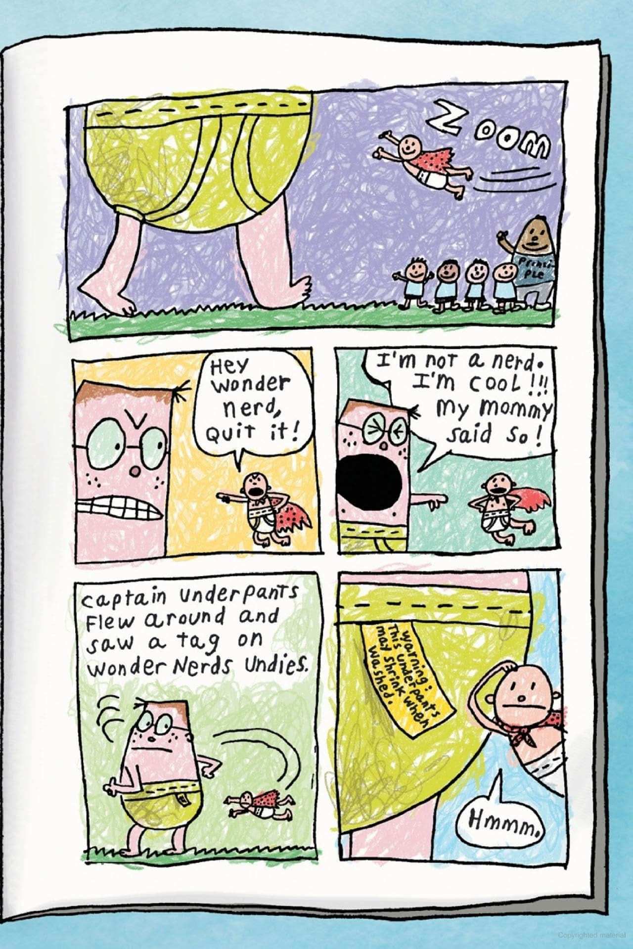 Captain Underpants #07: The Big Bad Battle Of The Bionic Booger Boy Part 2