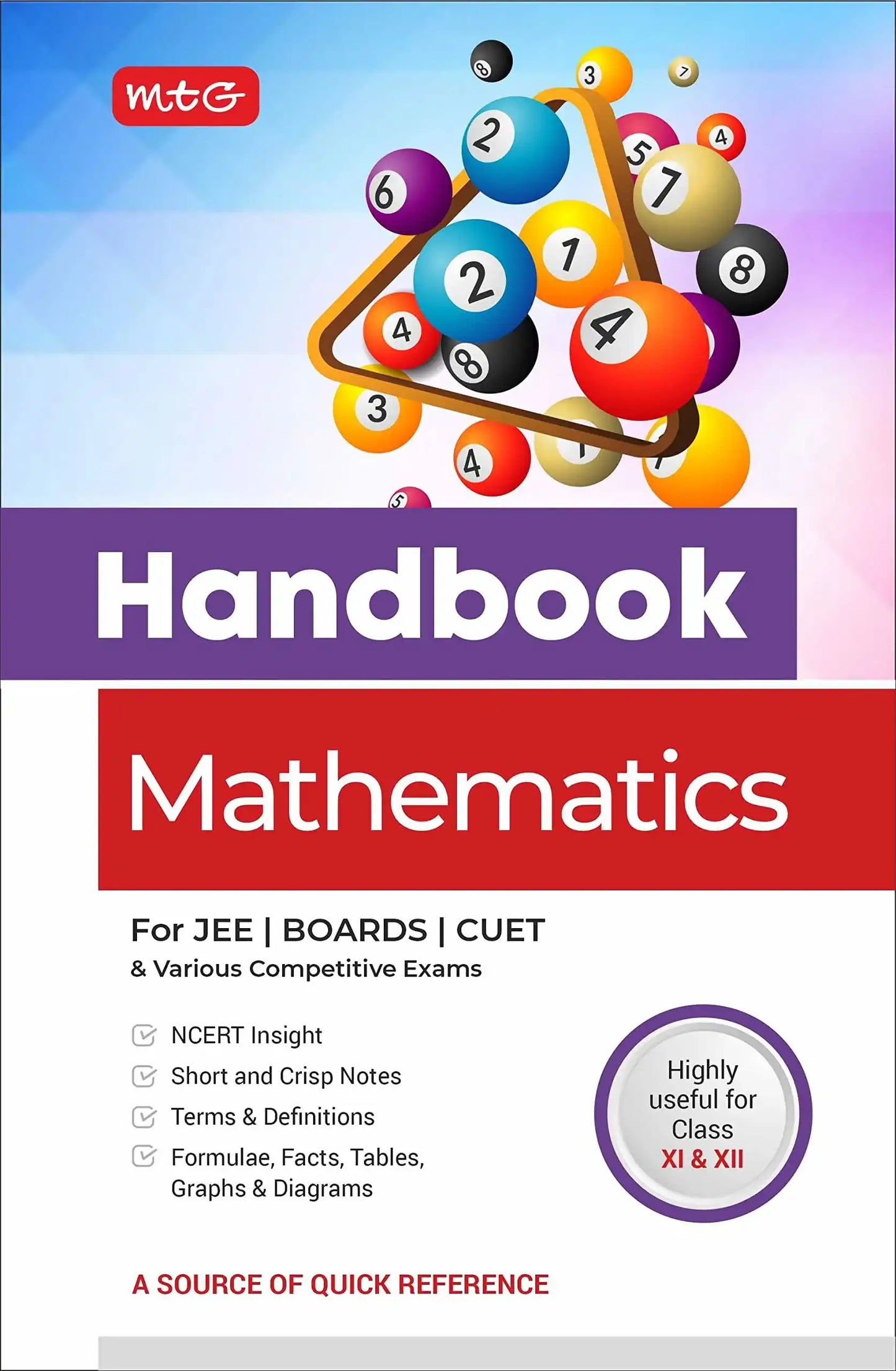 Mtg Handbook Maths Bk (11& 12)