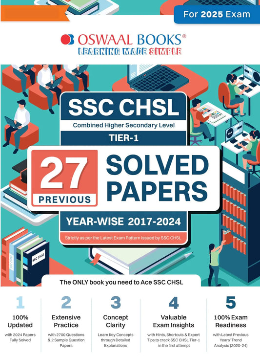 Oba Ssc Chsl 27 Years Solved (2025)