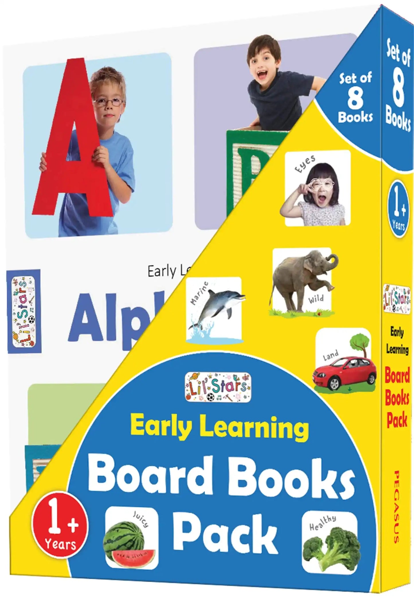 Early Learning Board Book Pack 8 Books