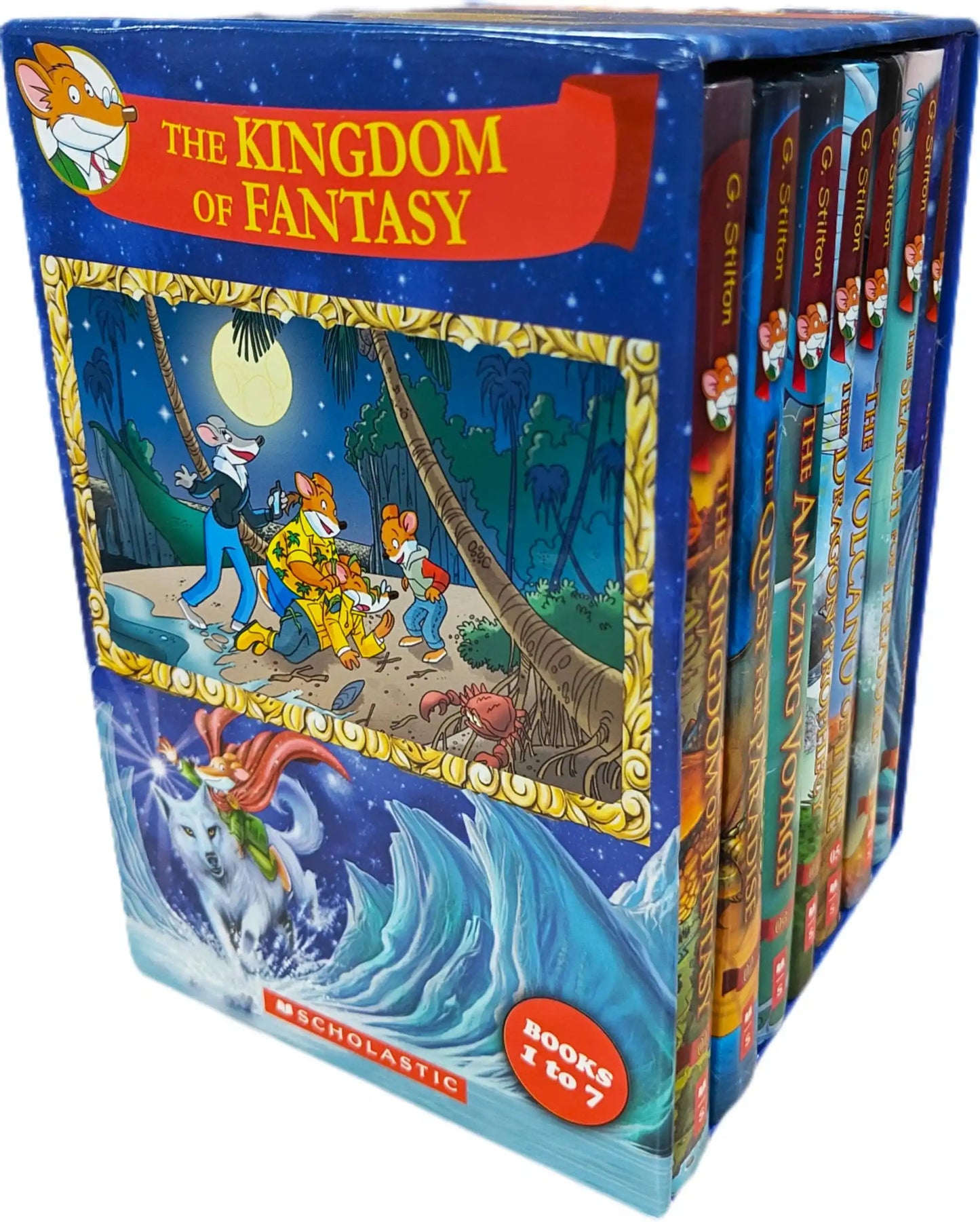 Geronimo Stilton: The Kingdom Of Fantasy (Pack Of 7 Books)