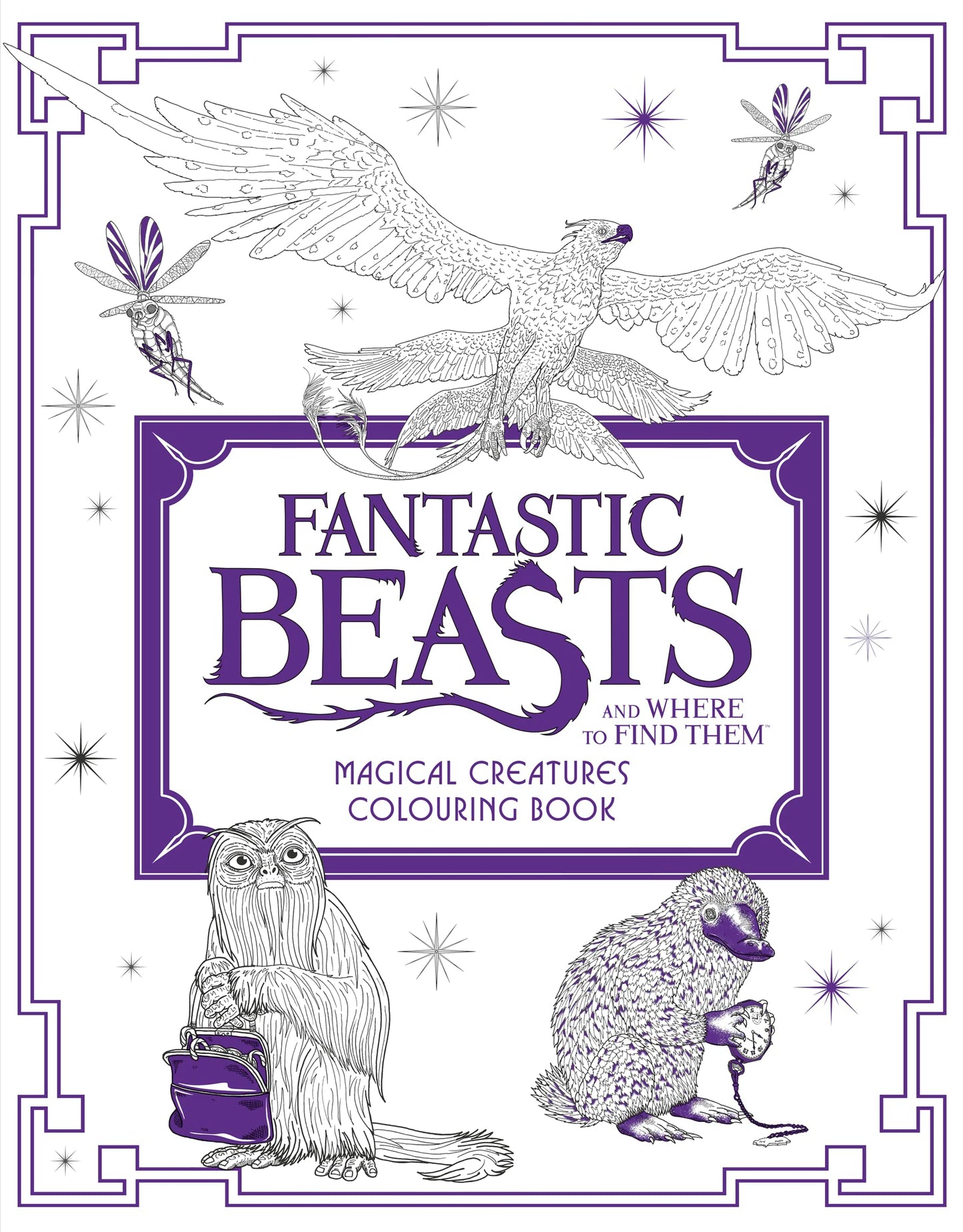 Magical Creatures Colouring Book