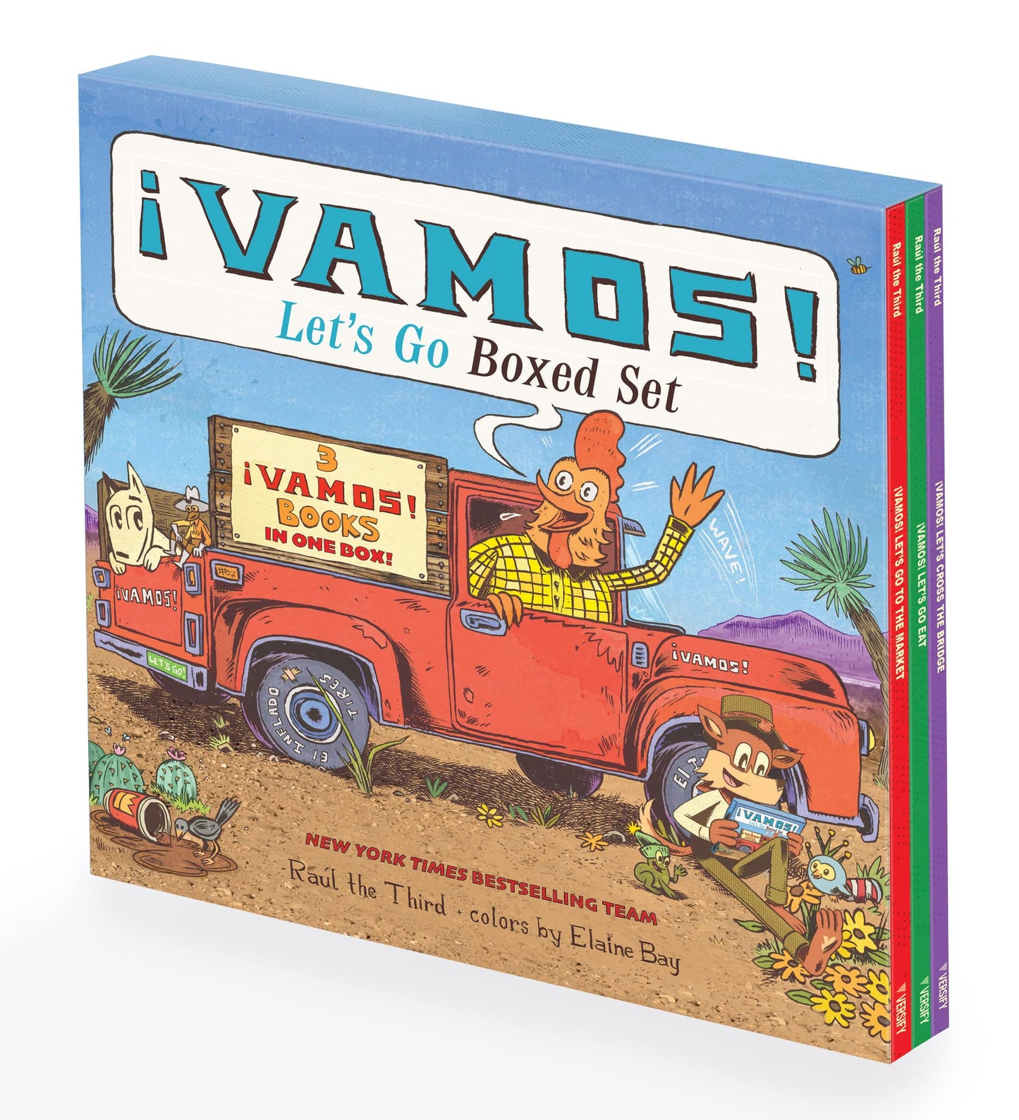Òvamos] Let'S Go 3-Book Paperback Picture Book Box Set