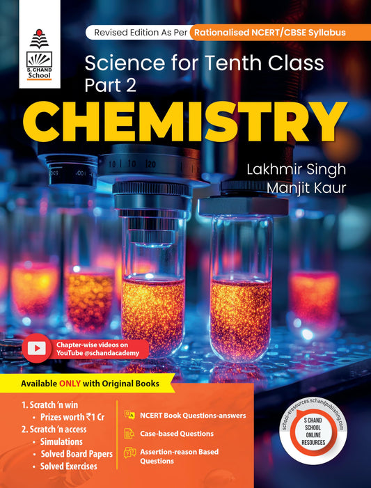 (Old Edition) Science For Tenth Class Part 2 Chemistry - 2025-26