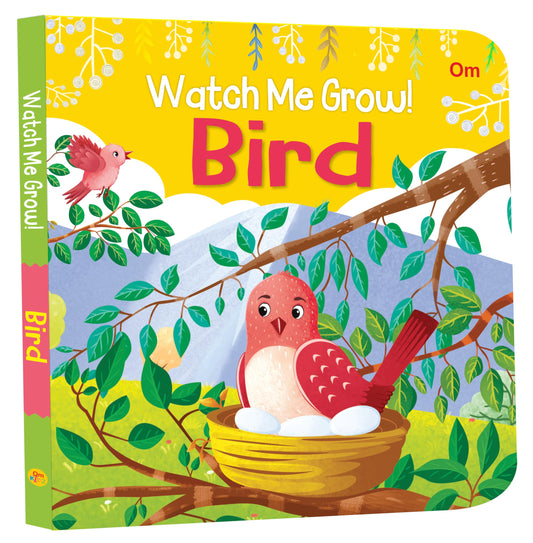 Board Book: Watch Me Grow! Bird- Activity Book for Children Age 3-5 Years