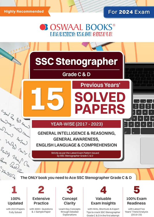 Oba Ssc Stenographer 15 Yrs Solved
