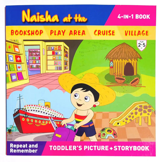 4 In1Naisha At The Bookshop, Play A
