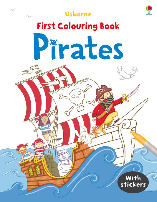 First Colouring Book: Pirates