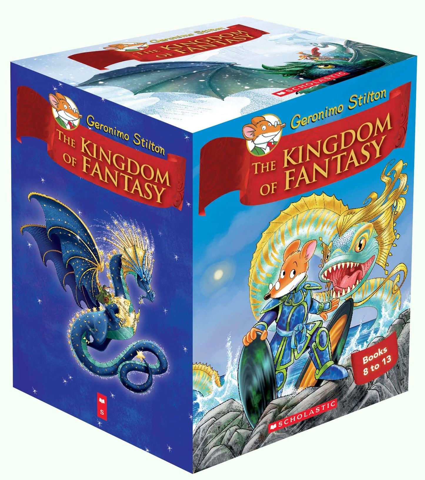 Geronimo Stilton: The Kingdom Of Fantasy Books 8 To 13 Box Set