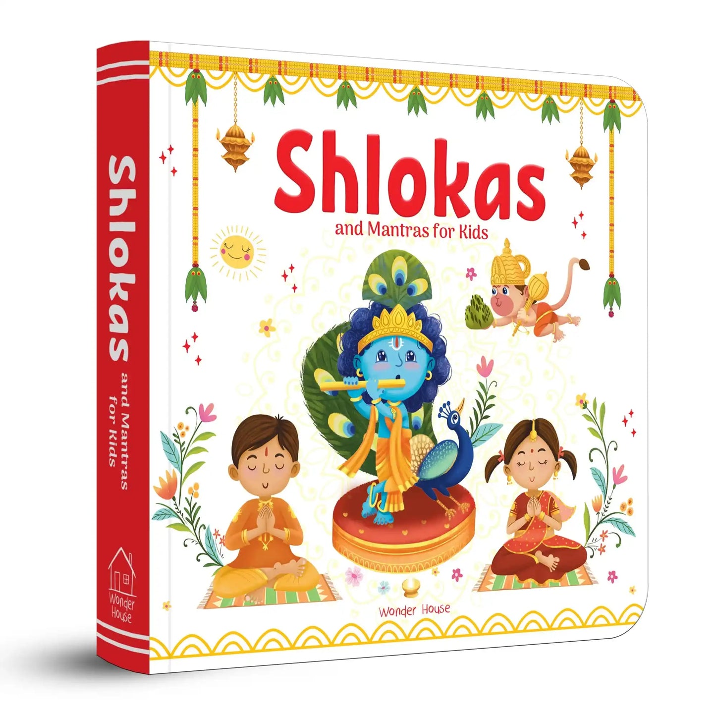 Shlokas And Mantras For Kids - Illustrated Padded Board Book - Learn About Indias Rich Culture And