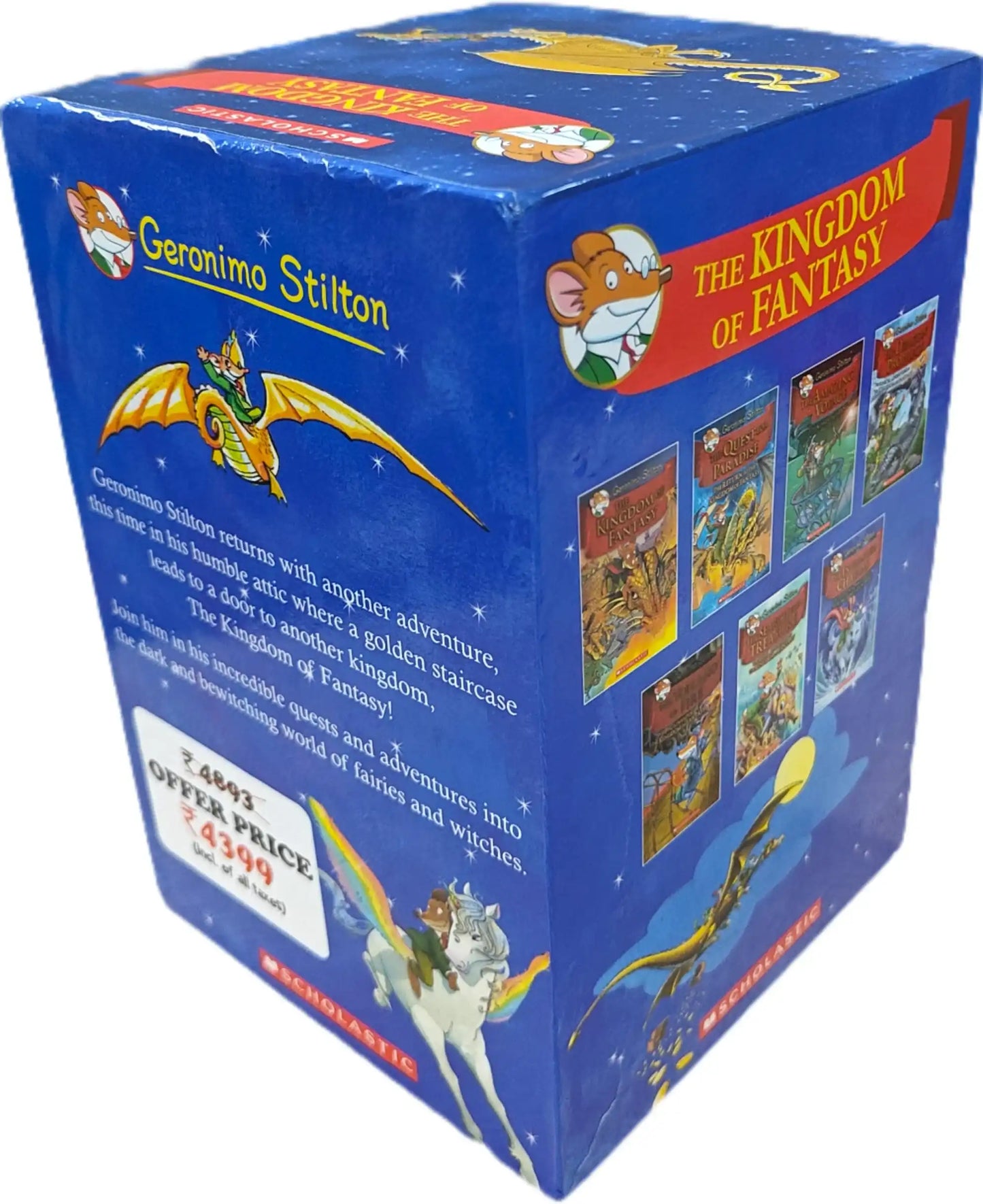 Geronimo Stilton: The Kingdom Of Fantasy (Pack Of 7 Books)