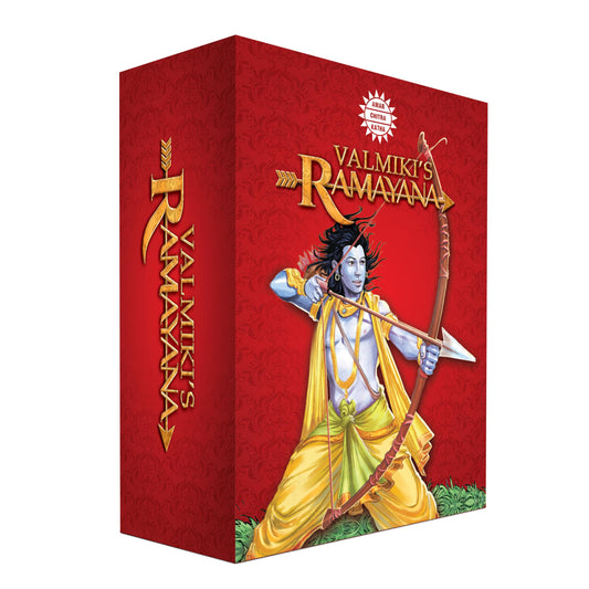 Valmiki's Ramayana – 6 Volume Comic Book Set | Ramayana Stories from Indian Epics & Mythology | Illustrated Tales for Kids & Adults | Amar Chitra Katha