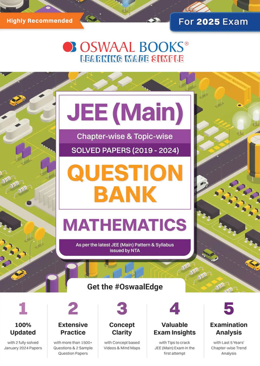 Oba Jee Main Qb Maths Solved Paper [2019-2024]