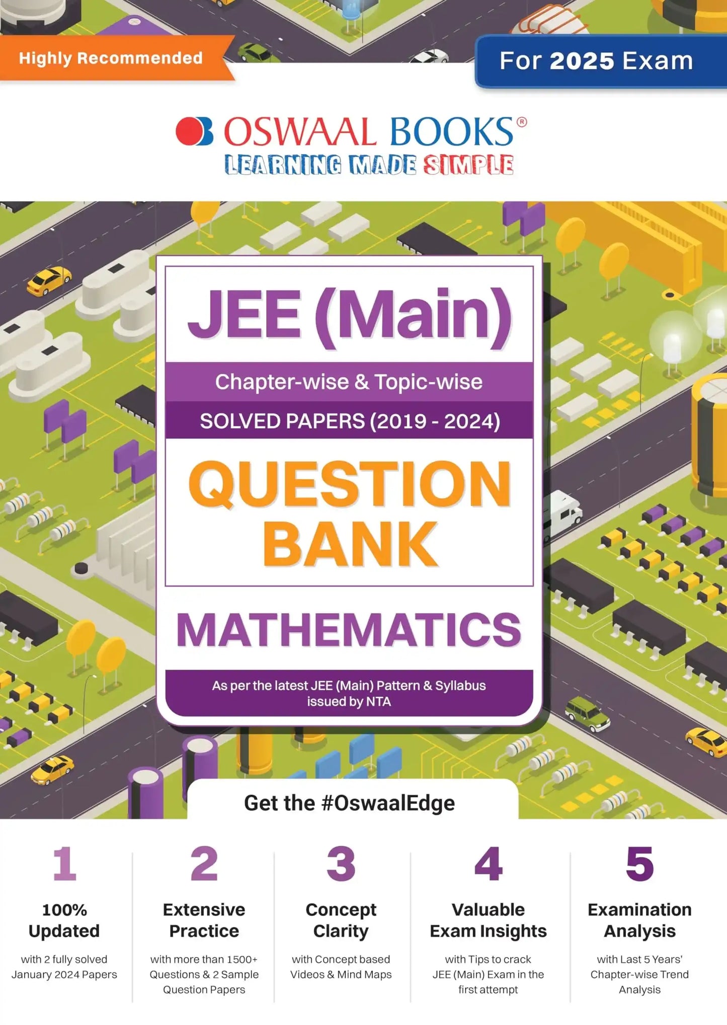 Oba Jee Main Qb Maths Solved Paper [2019-2024]