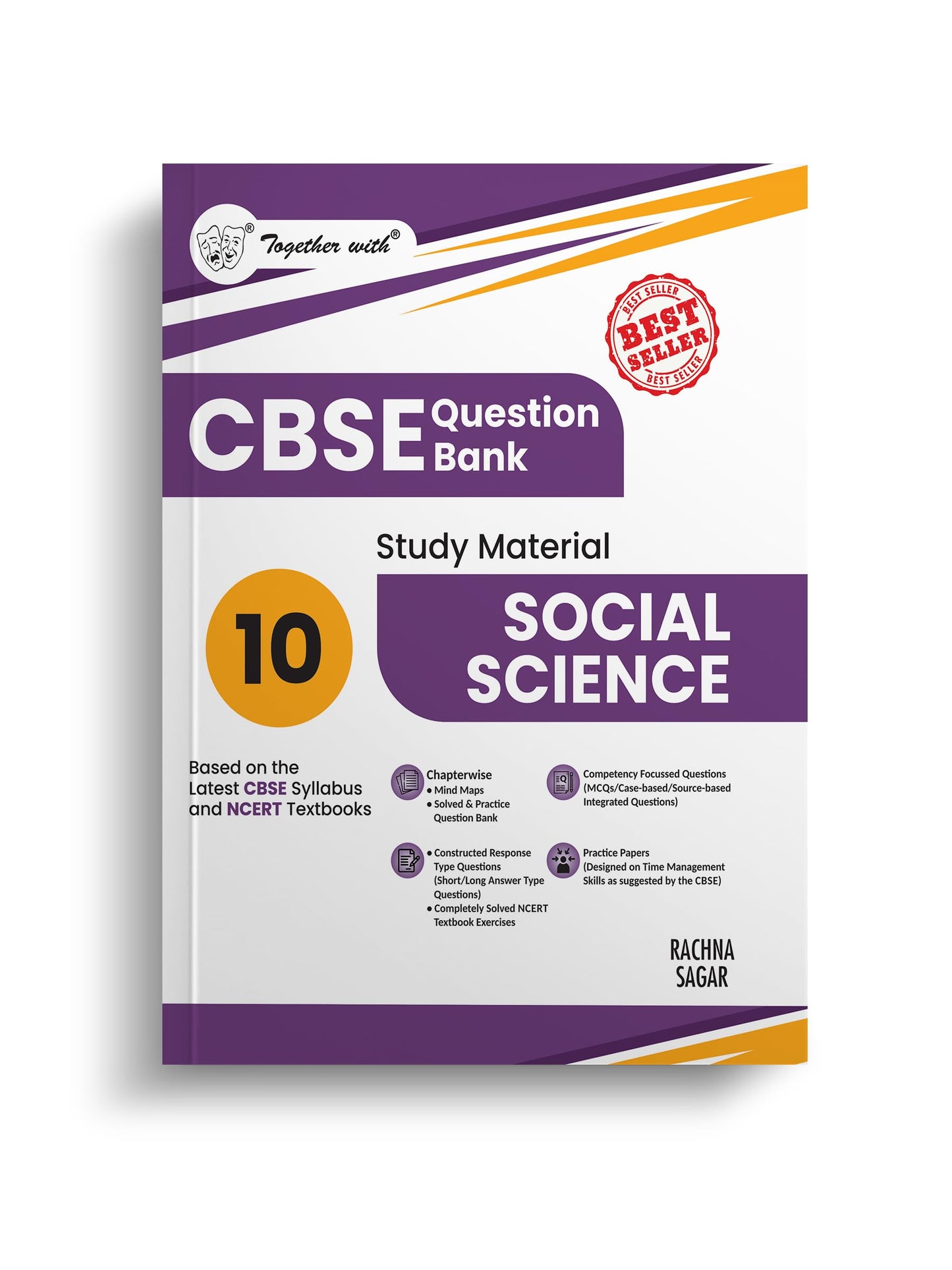 Together with CBSE Question Bank Class 10 Social Science for 2025-26 Exam (Chapterwise & Topicwise)