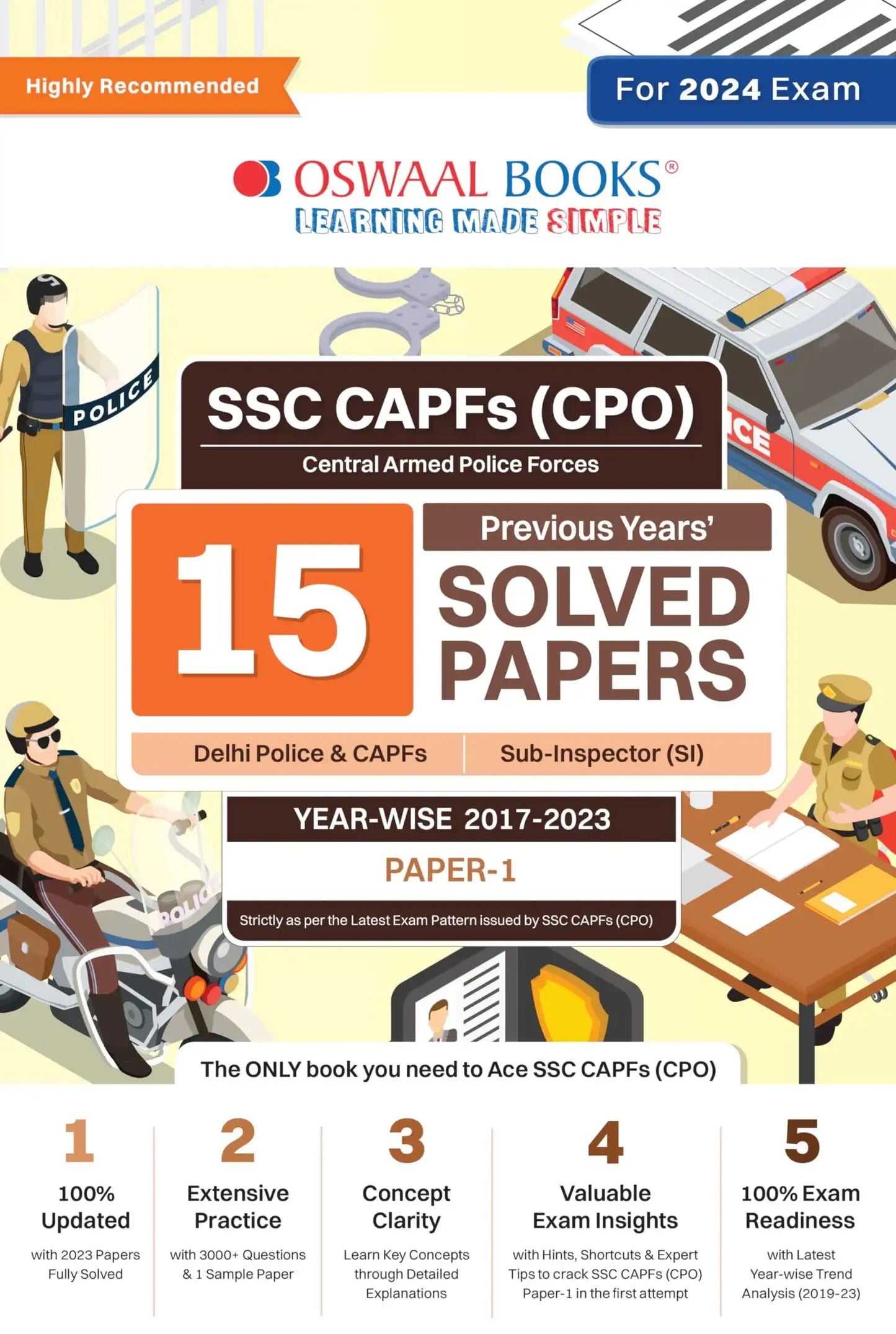 Oba Ssc Capfs 15 Yrs Solved Paper 1
