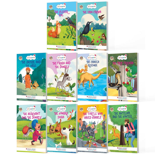 Oba Ill. Moral Stories (Set Of 10 Books)
