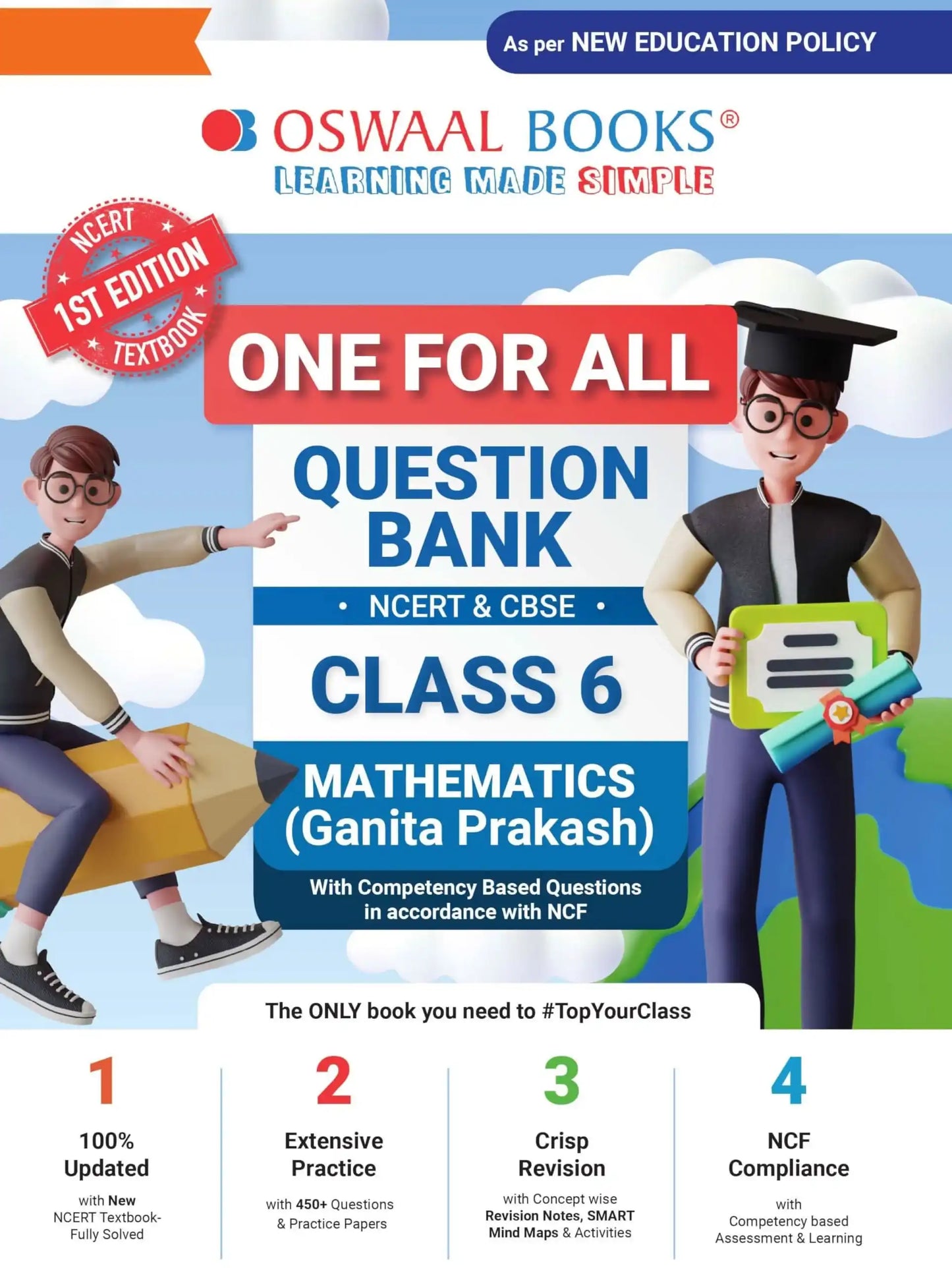 Oba One For All Qb Maths Bk 6