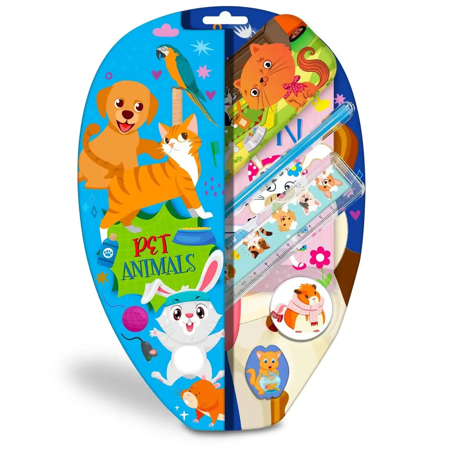 Pet Animals Stationery Set