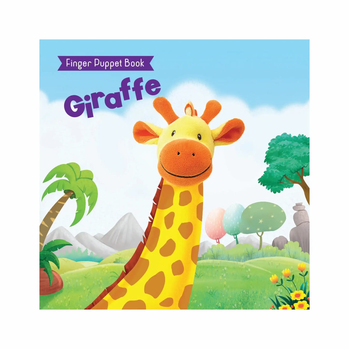 Giraffe Finger Puppet Book